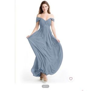 Azazie Kaitlyn - Dusty Blue